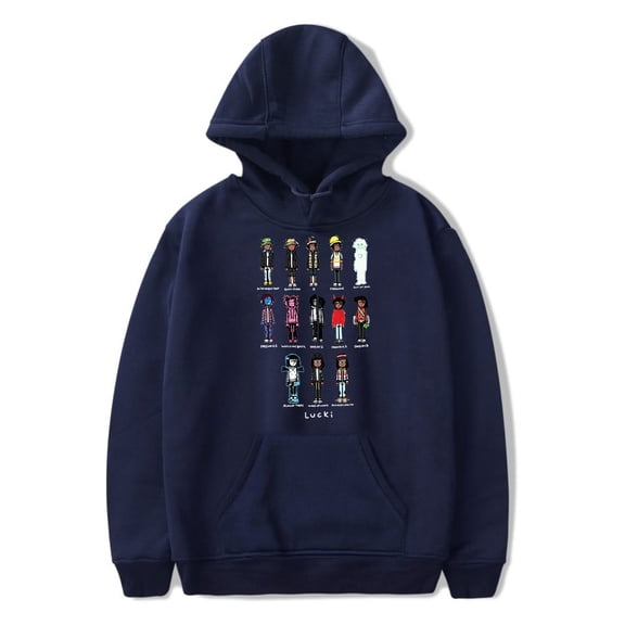 Lucki Evolution Hoodie Merch Popular Graphics Print Unisex Trendy Casual Streetwear Sweatshirt