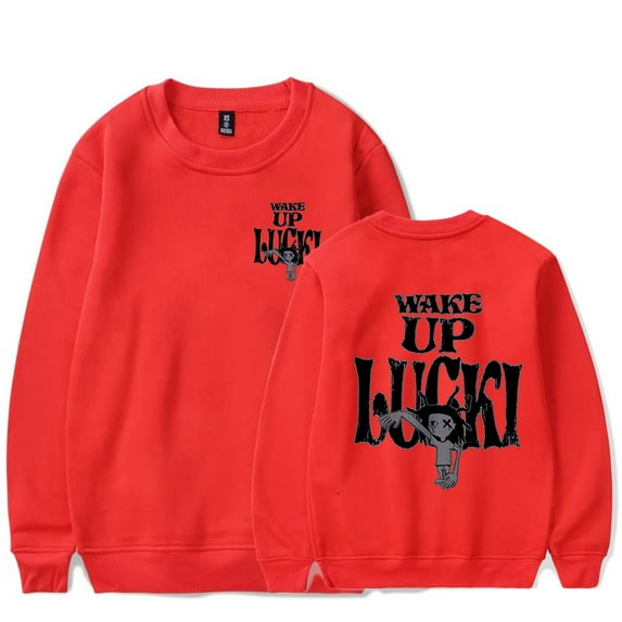 Lucki Puppet Crew Neck Sweatshirt Merch Popular Print Unisex Trendy Casual Sweatshirt