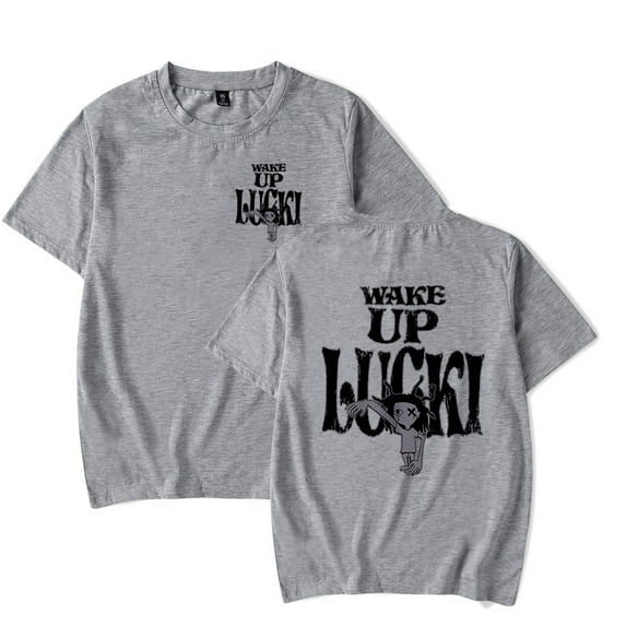 Lucki Puppet T-Shirt merch Popular Reversible Print Unisex Fashionable Casual Short Sleeve Top
