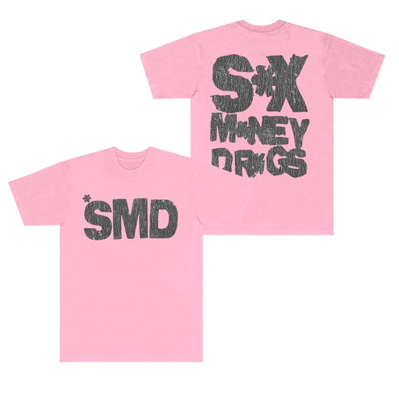 Lucki SMD Tour Merch T-shirt Women Men Crewneck Short Sleeve Fashion Tee