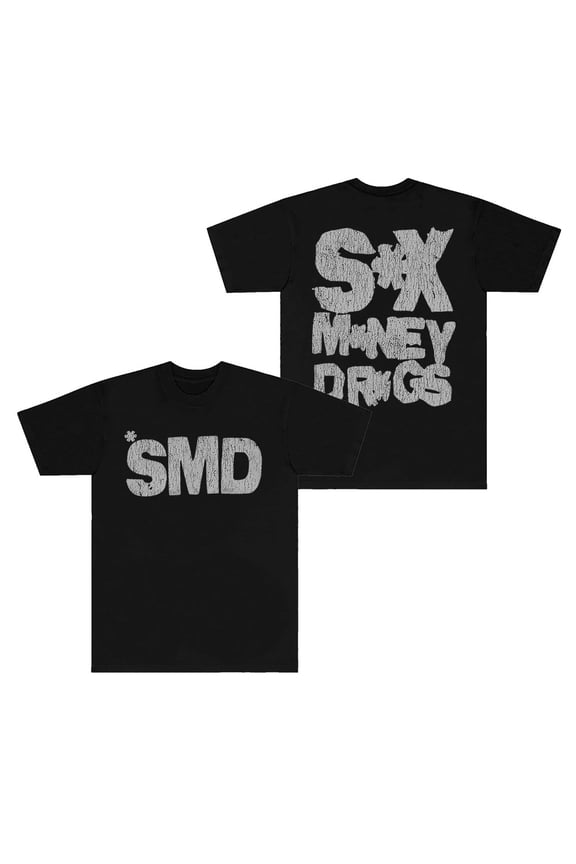 Lucki SMD Tour Merch T-shirt Women Men Crewneck Short Sleeve Fashion Tee