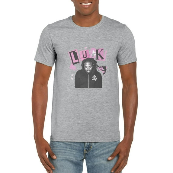 Lucki Shirt Rapper Y2k Graphic Tee Unisex Summer Concert T-Shirt, for men & women, up to size 5XL