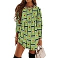 thumbnail image 1 of Luckiest BINGO card Long Sleeved Dress women"s clothing korea stylish ceremony dresses summer dress women dresses for prom, 1 of 2