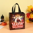 thumbnail image 1 of Luckky 1PCS Halloween Trick or Treat Bags, Halloween Tote Bags with Handles, Gift Bags, Multifunctional Non-Woven Halloween Bags for Gifts Wrapping, Trick or Treat, Halloween Party Supplies, 1 of 8