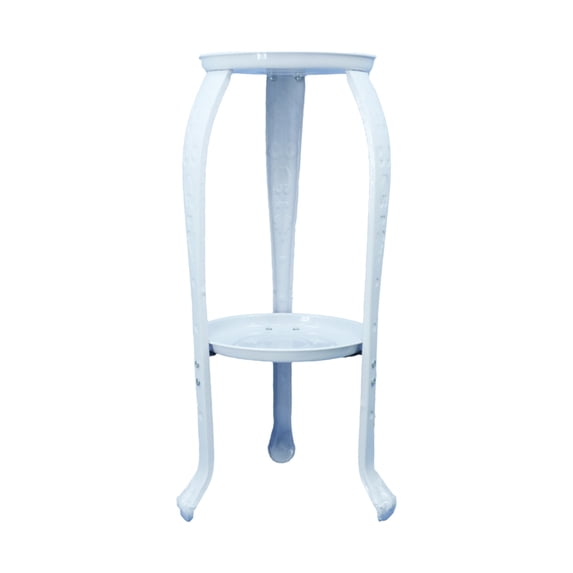 Luckky 2-Tier Metal Plant Stand,Minimalist Flower Pot Holder,Sturdy Metal Display Rack for Indoor,Outdoor, Balcony,Garden & Home Decoration