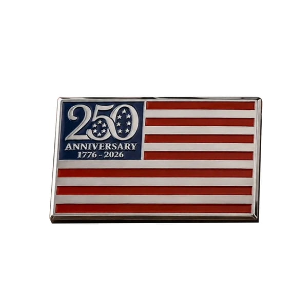 Luckky 250th Anniversary Flag Metal Emblem,Patriot Flag Edition 3D Metal Car Decal Emblems,1776–2026 America Patriotic Car Badge,for Vehicles Pickup Trucks SUV RV