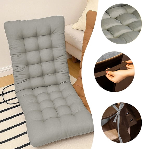 Luckky 27 Inch Tufted Corduroy Floor Cushion,Soft Thick Home Seat Cushion,Comfortable Tatami Sitting Pad,Stylish Decorative Cushion for Living Room Bedroom