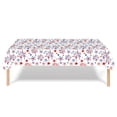 thumbnail image 1 of Luckky 4th of July Patriotic Decorative Rectangle Tablecloth Flag,USA National Rectangle Kitchen Table Cover Oblong Tablecloth for Dining Table Buffet Parties Patio Camping 53×107Inch, 1 of 5