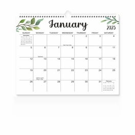 2025 Office Depot Monthly Wall Calendar 11 x 8 12