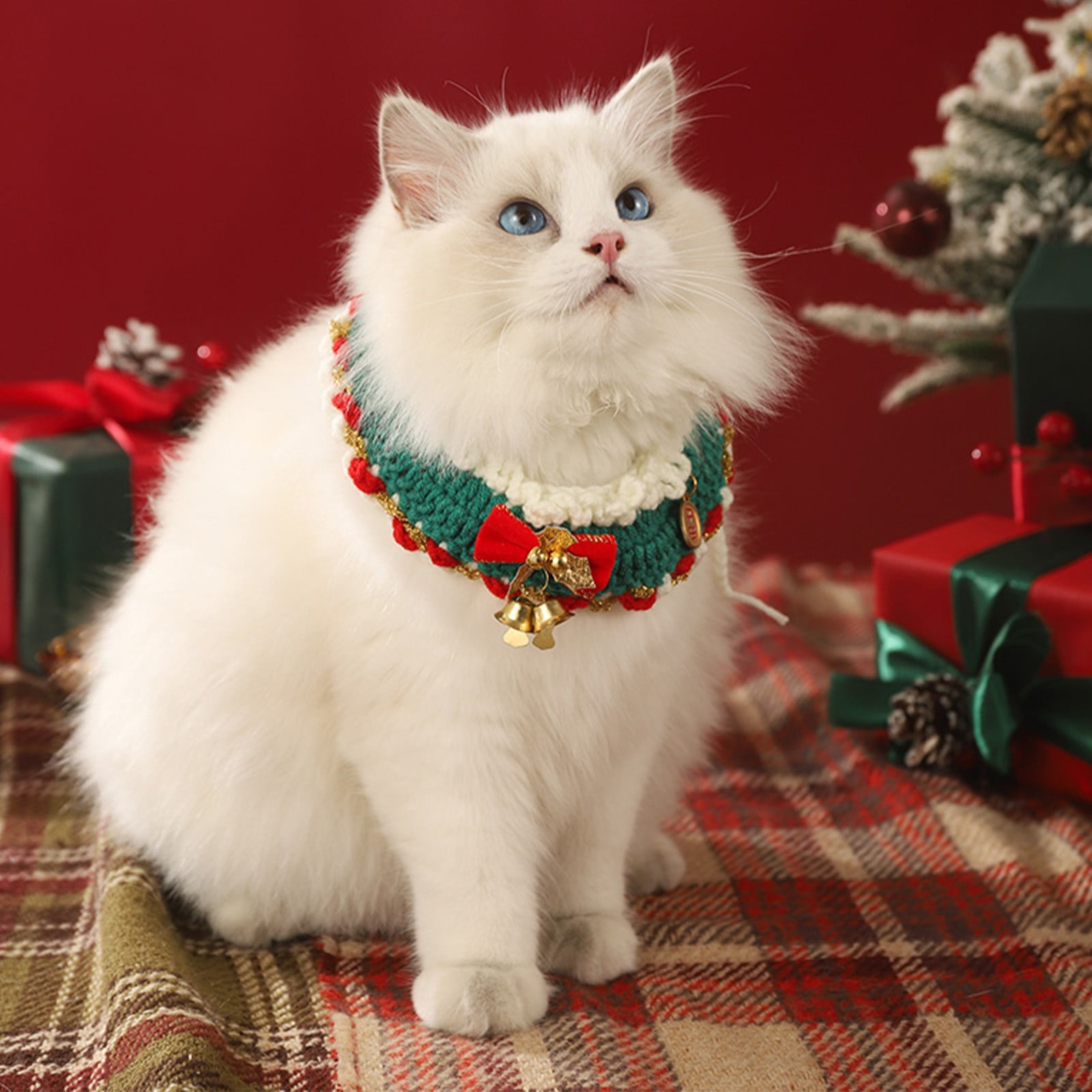 Cat Collars Christmas Dog Collar With Bells Jingle Bell Cute Cat