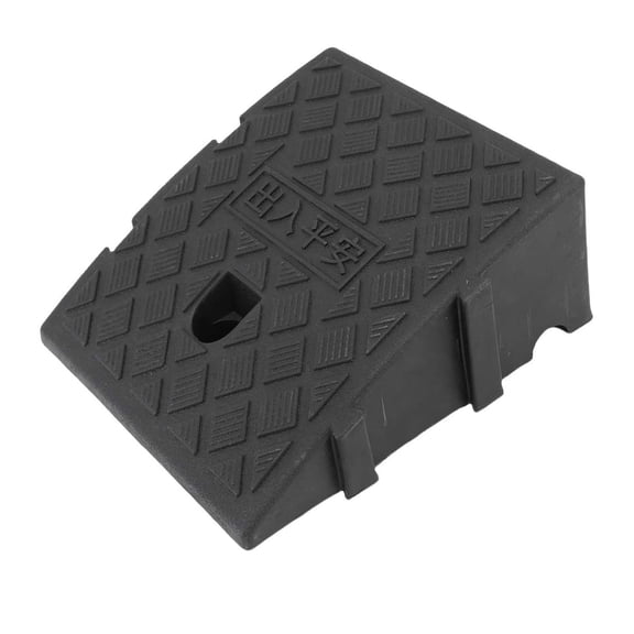 Luckky Curb Ramp,Portable Lightweight Plastic Driveway Curb ramps,Ramps for Low Cars,Motorcycle Ramp,Curb Ramps (High4.3 in)