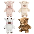 thumbnail image 1 of Luckky Fluffy Highland Cow Plush Plaything,Soft Furry Stuffed Running Cow Animal Doll,for Stress Relief and Emotional Comfort,Fluffy Companion Plaything for Adults Alike, 1 of 9