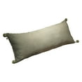 thumbnail image 1 of Luckky Full Body Pillow, Large Bed Sleeping Pillow for Adults and Side Sleeper, Long Pillow Insert with Velvet Cover, 20x54 Inches, Zipper Type (Green), 1 of 9