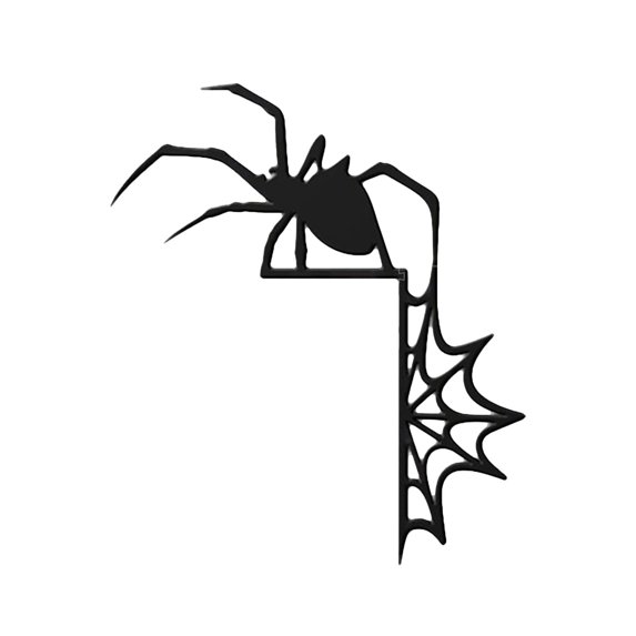 Luckky Halloween Door Corner Sign Decoration, Fall Door Corner Decor Halloween Door Frame Corner Sign Hanging Ornament for Fall Party Home Window Mirror Right Angle Decorations