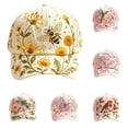 thumbnail image 1 of Luckky Limited Edition 2026 Garden Morning Baseball Cap,Botanical Bee Printed Baseball Cap,Lightweight Adjustable Casual Outdoor Sun Hat for Men & Women, 1 of 7