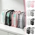 thumbnail image 1 of Luckky Portable Lightweight Standing Travel Toiletry Bag, Waterproof EVA Mesh Cosmetic Storage Bag, Travel Essentials Organizer for Toiletries Makeup, 1 of 7