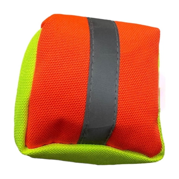 Luckky Reflective Canvas Throwing Sandbag,Reflective Cloth Strips with Rope,Rice Husk Filling Thickened PlayToys for Outdoor Yard Family Party
