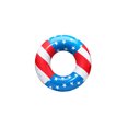 thumbnail image 1 of Luckky US Independence Day Flag Themed Inflatable Swim Ring without Handles,Extra Thick Anti-Roll Swimming Aid,Patriotic Float for Pool,Beach,Summer Water Fun, 1 of 6
