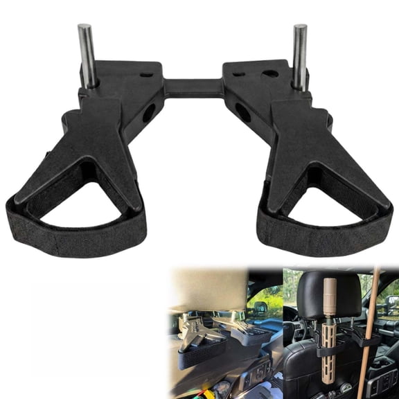 Luckky The Ultimate Universal Seat Back Tool Rack,Adjustable Vehicle Holder,Seat Back Easy to Install Vertical Holder,Auto Front Headrest Mount for Trucks,Cars & SUVs