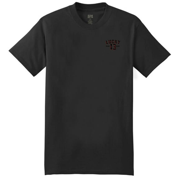 Lucky 13 Men's The Lady Luck Shirt Black Medium