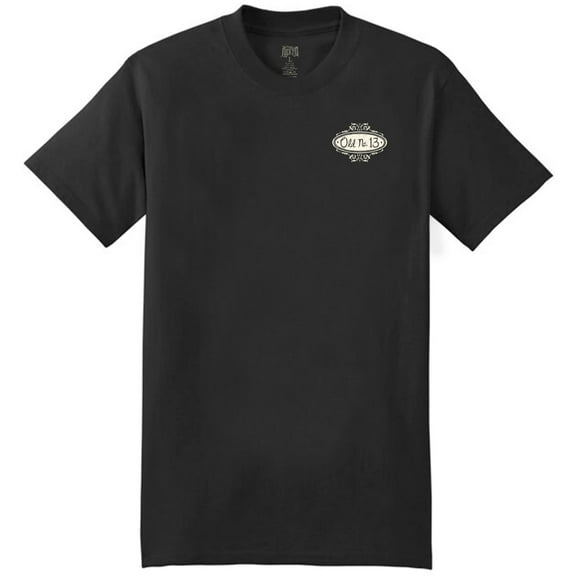 Lucky 13 Men's Whiskey Weed & Speed T-Shirt Black Medium