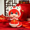 Lucky 2025 Lion Dance Snake Cute Dance Snake Doll 2025 Snake Year Doll