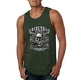 thumbnail image 1 of Lucky 7 Live to Ride Bikes Booze Broads USA Est 1903 | Mens Fashion Graphic Tank Top, Forest Green, Medium, 1 of 4