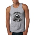 thumbnail image 1 of Lucky 7 Live to Ride Bikes Booze Broads USA Est 1903 | Mens Fashion Graphic Tank Top, Heather Grey, Large, 1 of 4