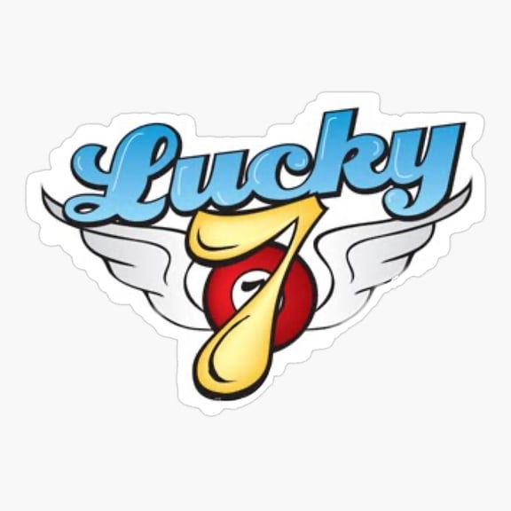 Lucky 7 Sticker