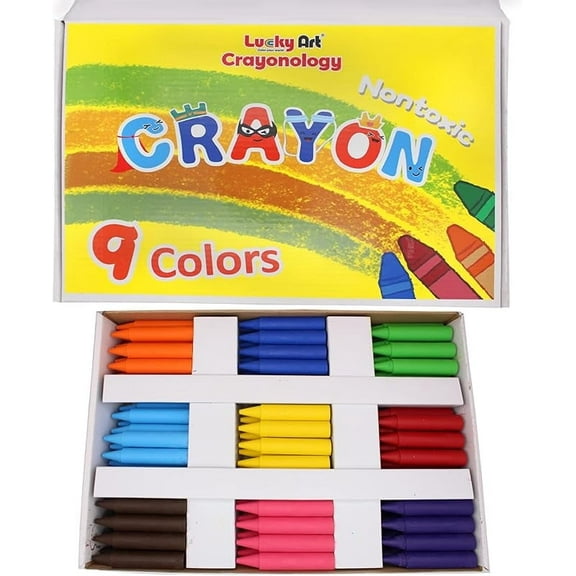 Lucky Art Crayonology Chubby Jumbo Crayons (144 Count)
