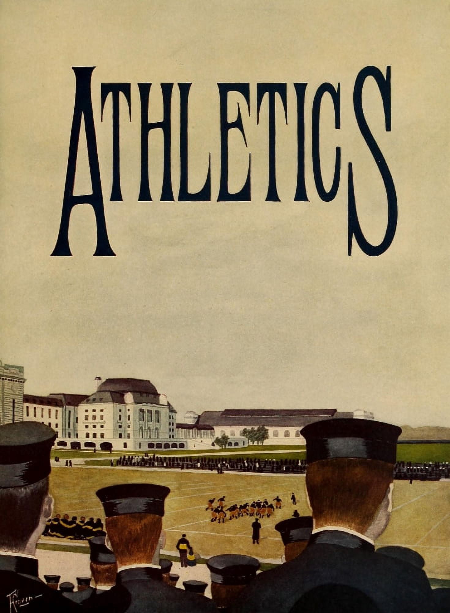 Lucky Bag 1916 Athletics Canvas Art - F Craven (24 x 36)