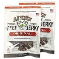 thumbnail image 1 of Lucky Beef Jerky 3oz Original Slab - Premium Protein Snack - 1 Bag, 1 of 5