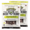 thumbnail image 1 of Lucky Beef Jerky 3oz Peppered Slab - 12 Pack - High Protein Snack, 1 of 5