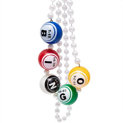 Lucky Bingo Ball Necklace