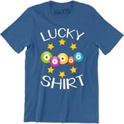 Lucky Bingo Funny Playing Game Gambling Humor Novelty Women T-Shirt