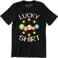 thumbnail image 1 of Lucky Bingo Funny Playing Game Gambling Humor Novelty Women T-Shirt, 1 of 4