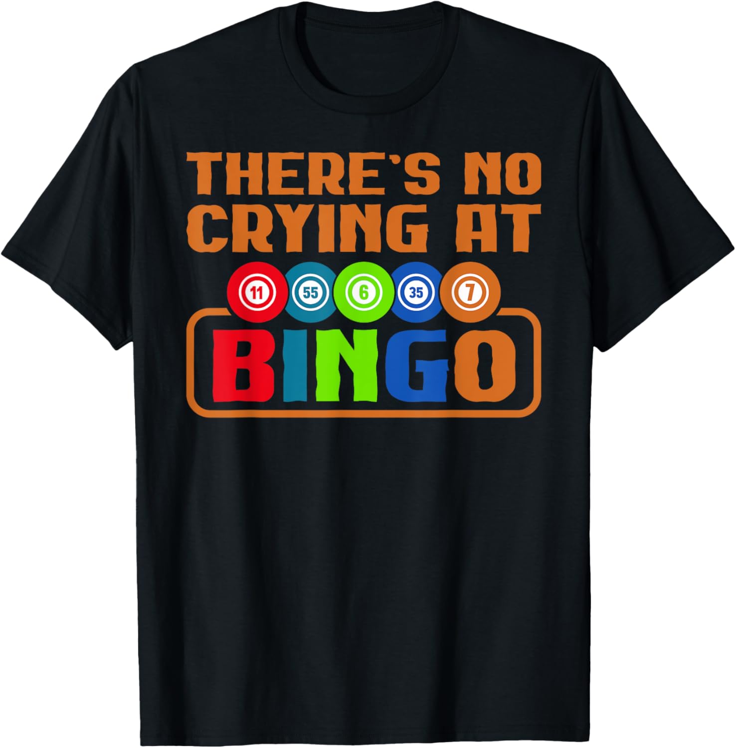 Lucky Bingo player funny bingo quote design T-Shirt - Walmart.com