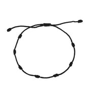 JHIALG Lucky Black String Bracelet For Protection, Faith,Goodluck/Red String Of I8R3