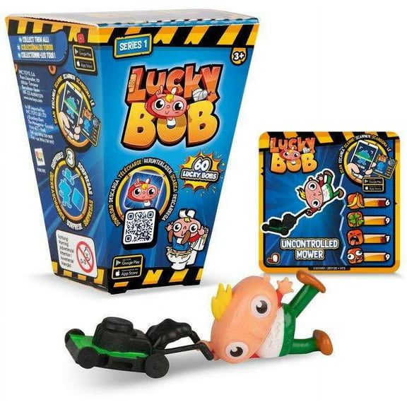 Lucky Bob Mini Figure Series 1 Mystery Pack (1 RANDOM Figure & Code)