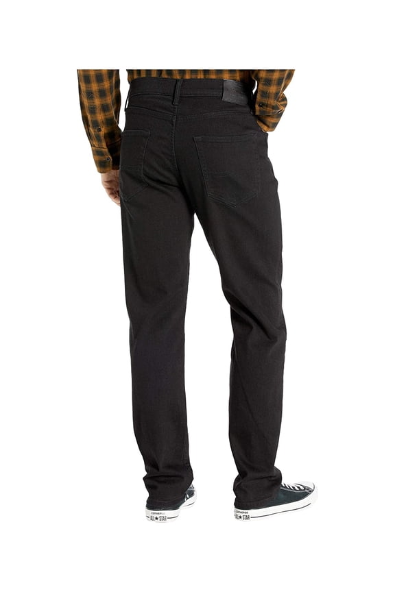 Lucky Brand 410 Athletic Fit Jeans in Black Rinse Black Rinse