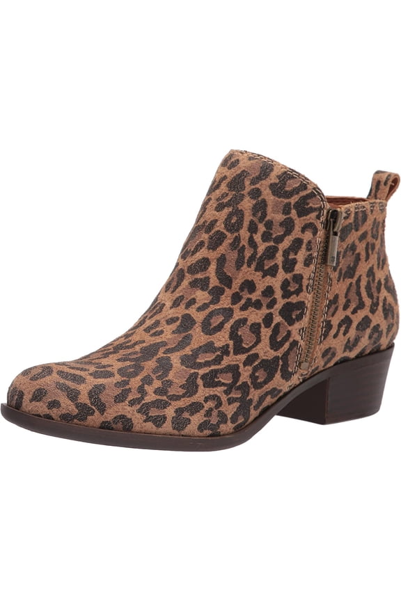 Basel Low Cut Almond-Toe Ankle Booties NATURAL (6.5, NATURAL)