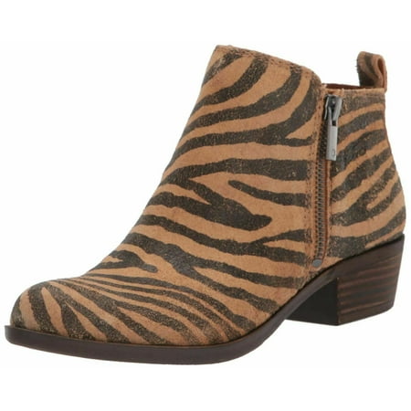 Lucky Brand Basel Low Cut Almond-Toe Ankle Booties NATURAL (6, NATURAL)