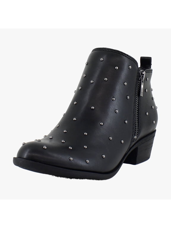 Basel Women's Boots Black Studded Size 6.5 M