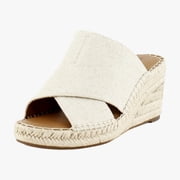 Lucky Brand Cailey Women's Sandals Natural Platino Size 6.5 M