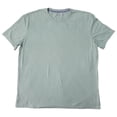 thumbnail image 1 of Lucky Brand Crewneck Ribbed Collar Side Slip Hem Short Sleeve Jersey Tee (Chinois Green, L), 1 of 1