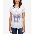 thumbnail image 1 of Lucky Brand Floral Elephant Graphic T-Shirt Grey/Multi XL, 1 of 1
