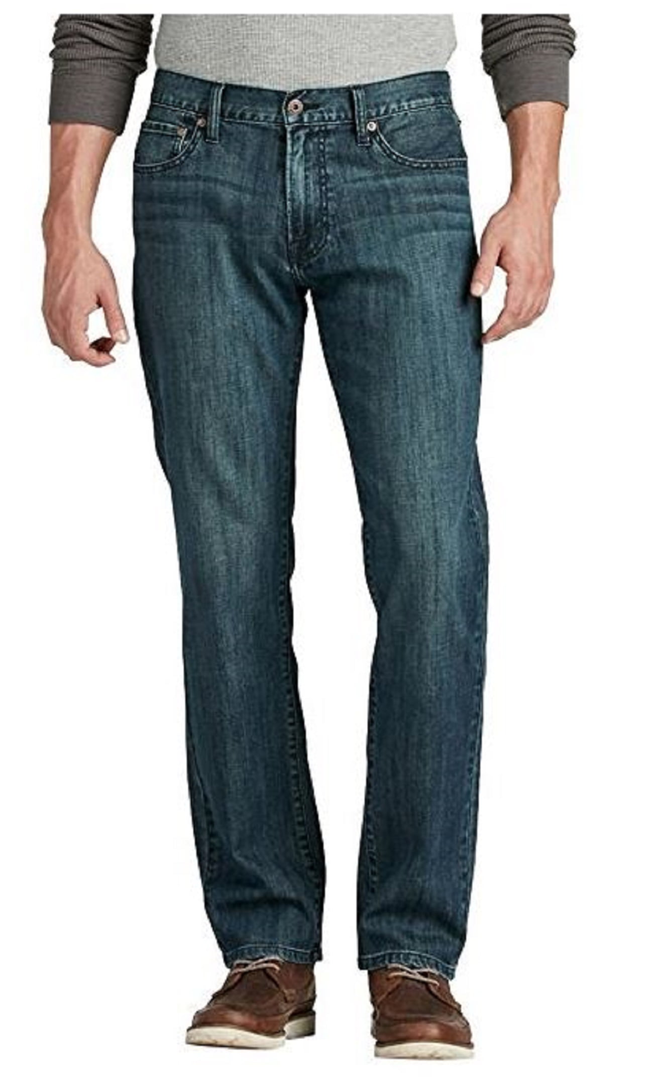 Lucky Brand Men's 221 Straight Jeans Regular Inseam H41