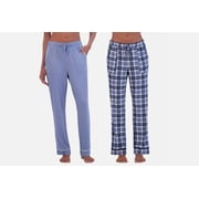 Lucky Brand Ladies Lounge Pant, 2-pack, Blue, XXL