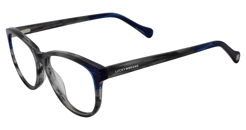 Lucky Brand D212 Grey Horn Authentic Eyeglasses 53-16-135 D217 Eyeglasses Frames by Lucky Brand main image 2