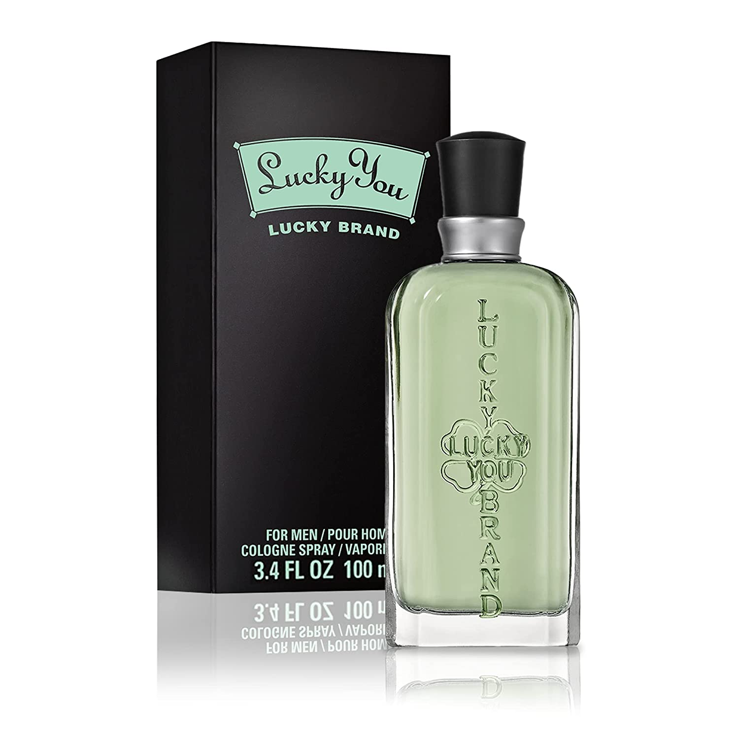 Lucky Brand, Lucky You Men's Cologne Fragrance Spray, Day or Night